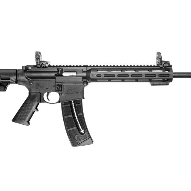 Smith & Wesson M&P15-22 Sport .22 LR rifle with black finish and M-LOK handguard