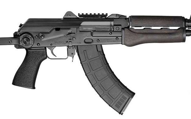 ZASTAVA ZPAP92 7.62X39 UNDERFOLDER, 16.5" BBL, P&W BBL EXTENSION, 1-30RD MAG