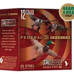FEDERAL 20GA 3" 1OZ 1400FPS 3 & 5 "ULTRA STEEL" 25 RD/BX 10 BX/CS