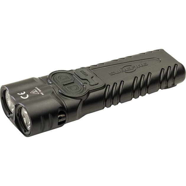 SUREFIRE STILETTO PRO II DUAL REFLECTOR HIGH-CANDELA USB-C BLACK ALUM