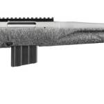 Ruger American Rifle Gen II .400 Legend with 20-inch barrel and gray splatter stock