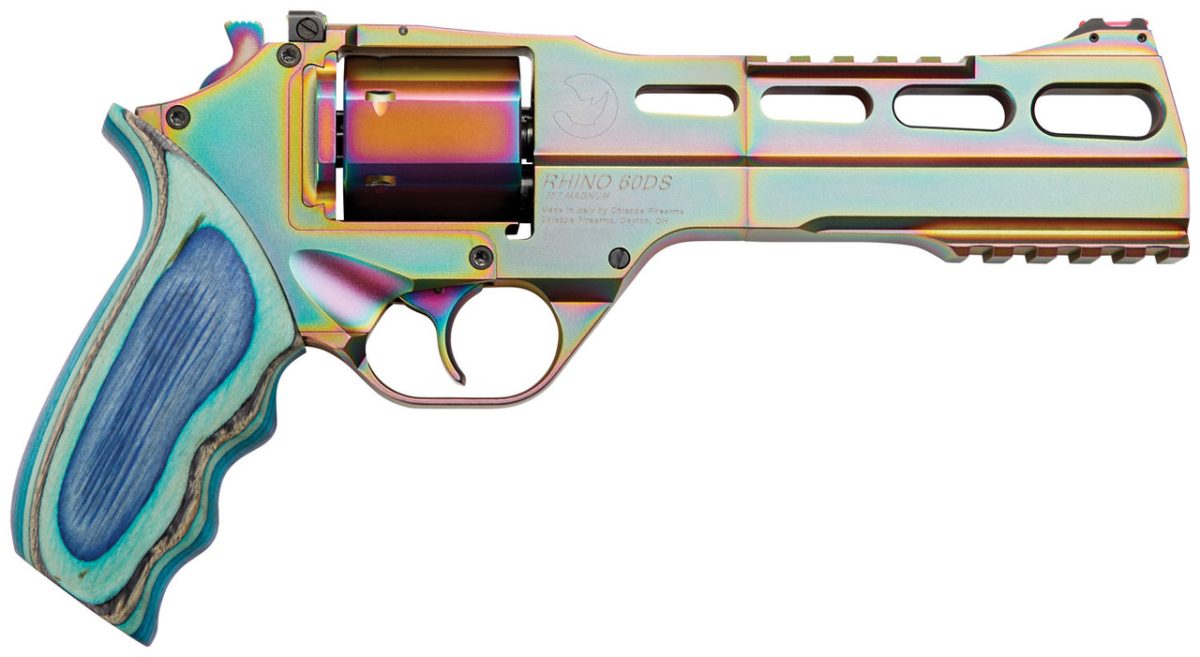 Chiappa Firearms 340.301 Rhino Nebula Revolver 60DS .357 Mag 6" 6 Rounds Nebula Finish/Blue Laminate Grips