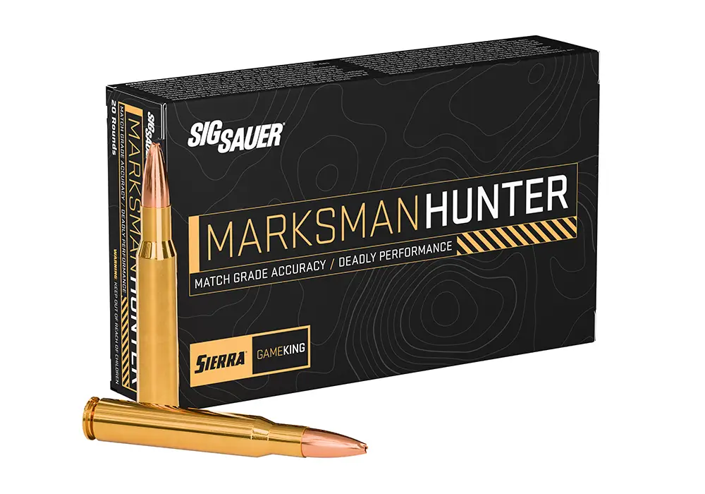 SIG SAUER MARKSMAN HUNTER GAMEKING 30-06 SPRINGFIELD 165G 20RD BX 200RD CASE - Image 4