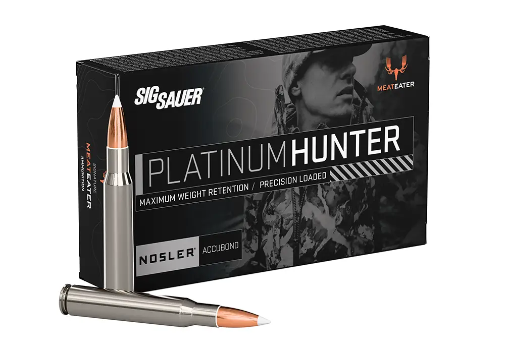 SIG SAUER PLATINUM HUNTER ACCUBOND 30-06 SPRINGFIELD 180G 20RD BX 200RD CASE - Image 4