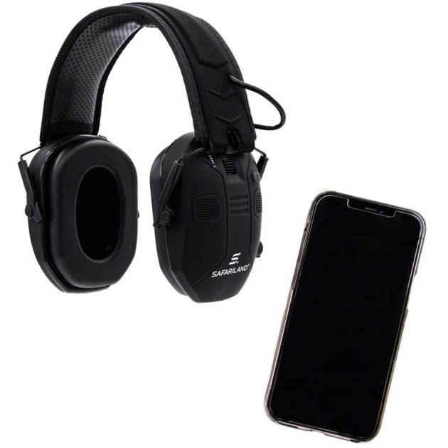 Safariland Pro Impulse Hearing Protection Muff Bluetooth Black