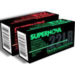 Supernova Tracer Rimfire Ammunition 22 LR 40gr. LRN Green Tracer 50 rd.