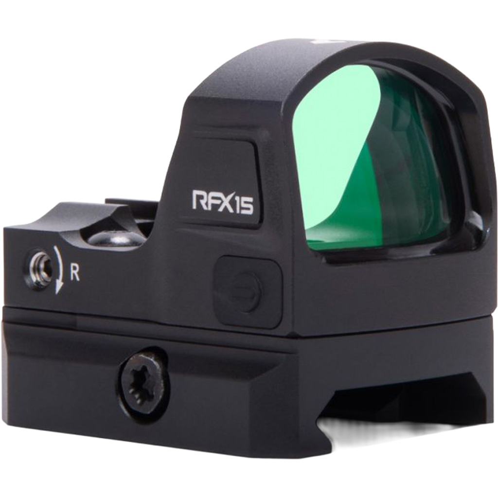 Viridian RFX15 Reflex Sight 1x17 Micro Green Dot SHIELD Mounting Black - Image 3