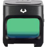 Viridian RFX45 Pro Reflex Sight Closed Emitter Green Dot Sight RMR Adapter Black