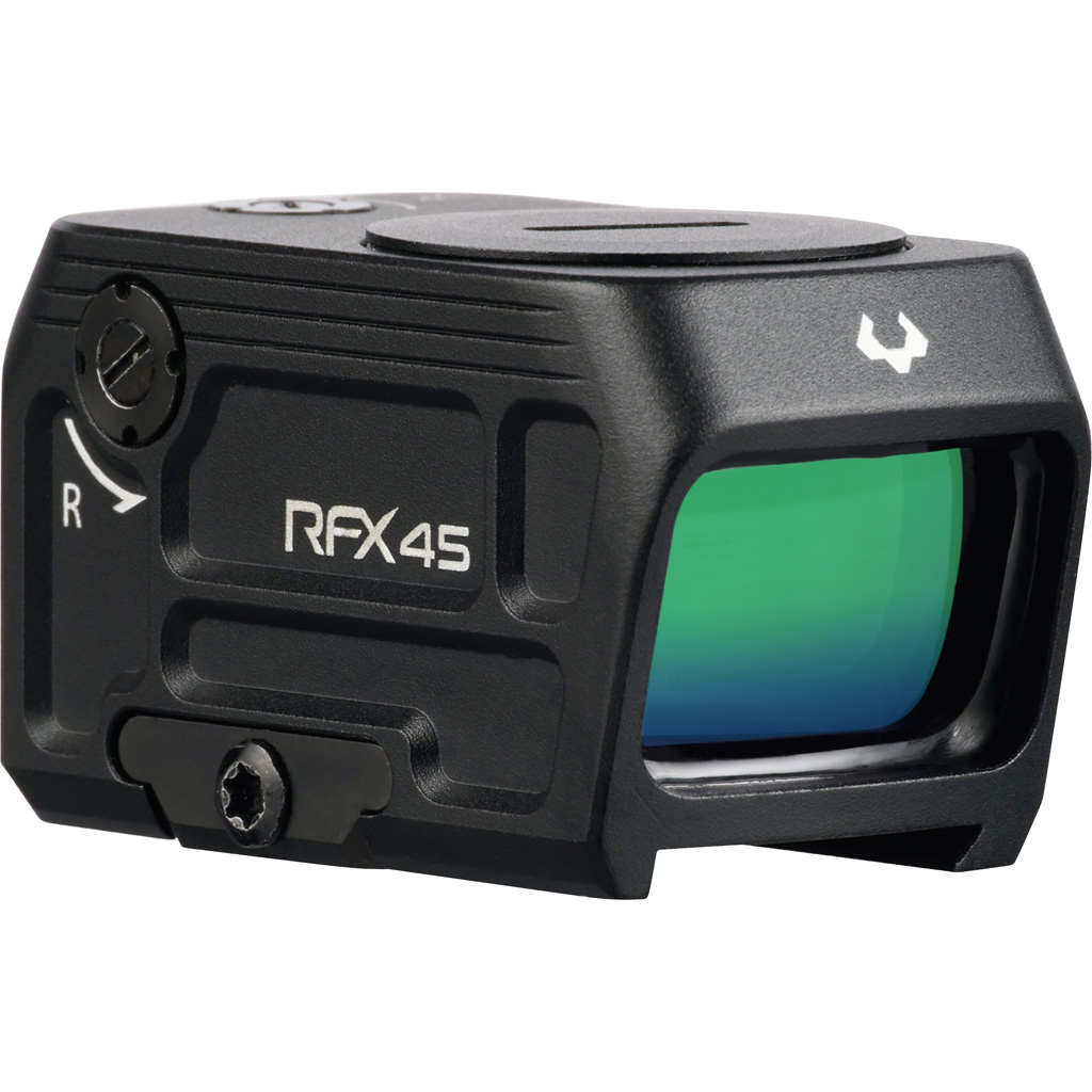 Viridian RFX45 Pro Reflex Sight Closed Emitter Green Dot Sight RMR Adapter Black - Image 3