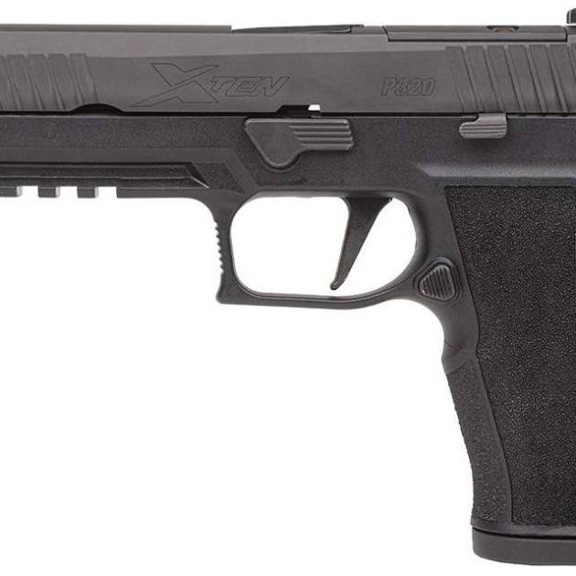 SIG SAUER P320 XTEN 10MM PSTL BLK 5" OPTC RDY 2-10RD MAGS