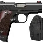 KIMBER MICRO 9 BLACK ROSEWOOD RTC-K BUNDLE PISTOL HOLSTER, 2-7RD MAGS