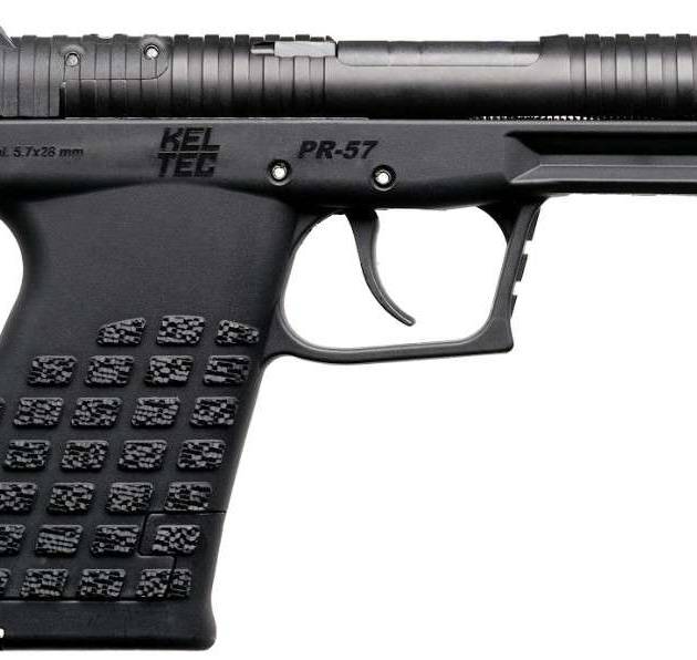 KELTEC PR57 5.7X28 PISTOL 4.64"BBL OPTIC READY, BLACK, 20+1, 2-STRIPPER CLIPS