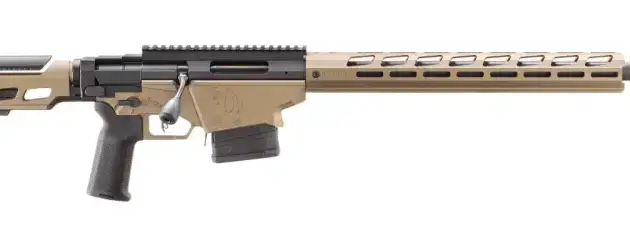 RUGER PRECISION RIFLE 300 WIN MAG 26" BBL, BRONZE CERAKOTE, 15" MLOK HG, 2-5RD MAGS