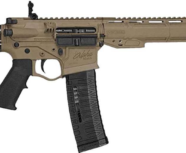 ATI ALPHA MAXX 5.56 FDE RIFLE 16" HBAR 13" MLOK RAIL F/U SIGHTS 1-60RD MAG