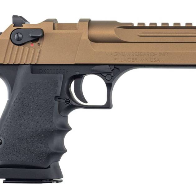MGNM RSRCH LT WEIGHT DE50 PSTL BURNT BRZ/BLK APPTMNTS 5" BARREL
