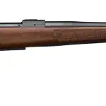 CZ 600 PLUS ST3 AMERICAN, 270 WIN, 5 RD, 24IN, 9/16X24, DRILLED AND TAPPED, WALNUT STOCK