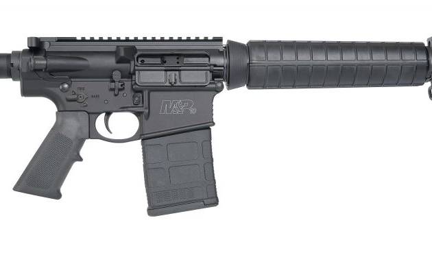 Smith & Wesson M&P10 Sport OR .308 rifle with 16-inch barrel and black finish