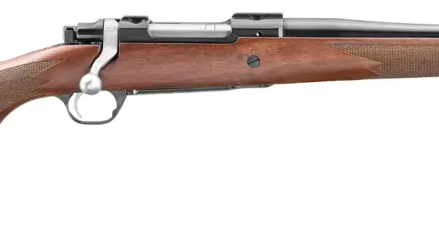 RUGER HAWKEYE HUNTER 308WIN RIFLE 16.6" T.B. WALNUT/BLUED 4RD