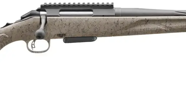RUGER AMERICAN G2 RANCH 350 LEGEND 16.4" SPIRAL FLTD T.B. FDE SPLTR 5RD FLUSH FIT MAG