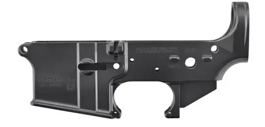 Ruger 250th Anniversary black AR-15 stripped lower receiver