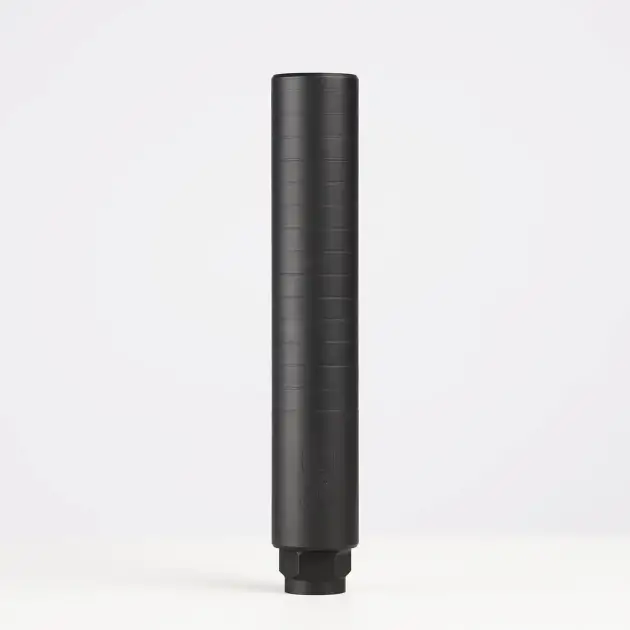 Q LONG CHOP 8.6BLK SUPPRESSOR, MELONITE, REAREND MUZZLE INCLUDED