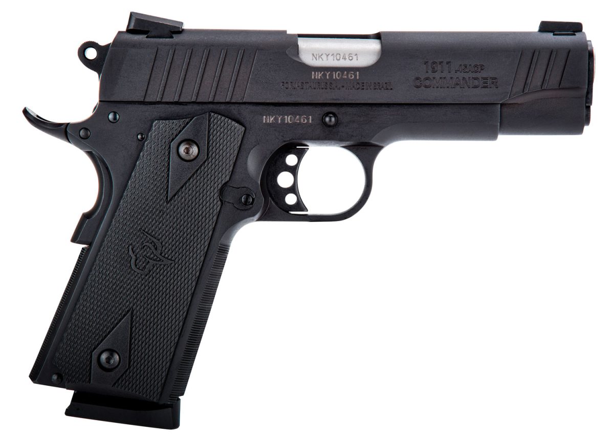 TAURUS 1911 COMMANDER 45ACP BK 4.25"#