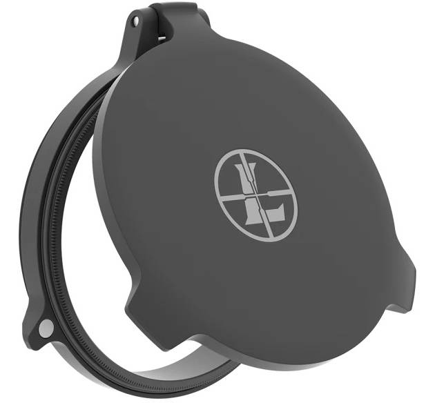 LEUPOLD LENS COVER ALUMINA 42MM FLP BK