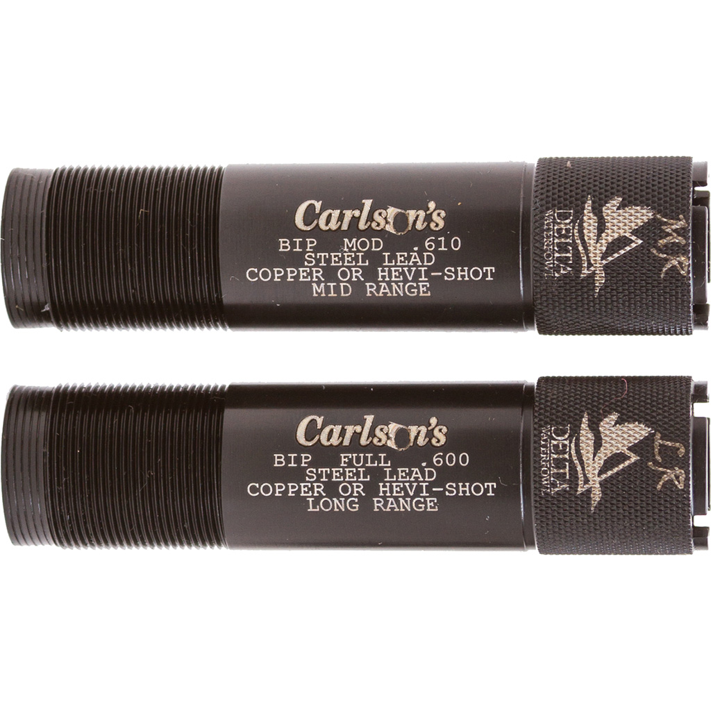Carlsons Delta Waterfowl Choke Browning Invector Plus MR, LR 20ga. 2 pk.