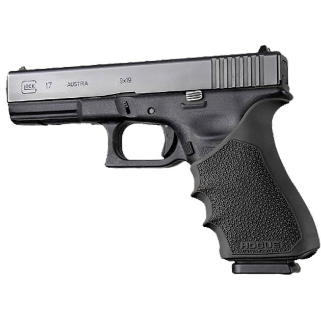 Hogue HandAll Beavertail Grip Sleeve Black Glock 17/17L/22/35/34/31/37 Gen 3-4