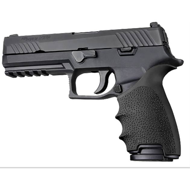 Hogue HandAll Beavertail Grip Sleeve Black Sig Sauer P320