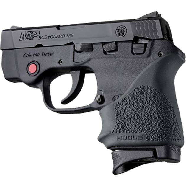 Hogue HandAll Beavertail Grip Sleeve Black S&W Bodyguard 380/Taurus TCP and Spectrum