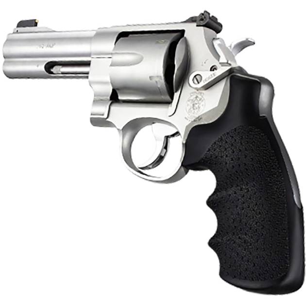 Hogue Monogrip Rubber Grip Black S&W N Frame Round Butt