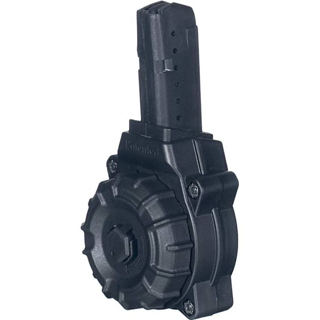 ProMag Polymer Drum Magazine AR-15 Glock 9mm Black 30 rd.