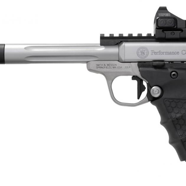 SMITH AND WESSON SW22 VICTORY TGT 22LR 6" OPTIC