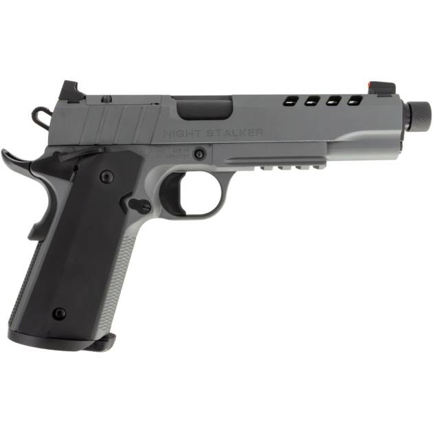 SDS Night Stalker 1911 Pistol 9mm 5 in. Grey Threaded Barrel 8 rd.