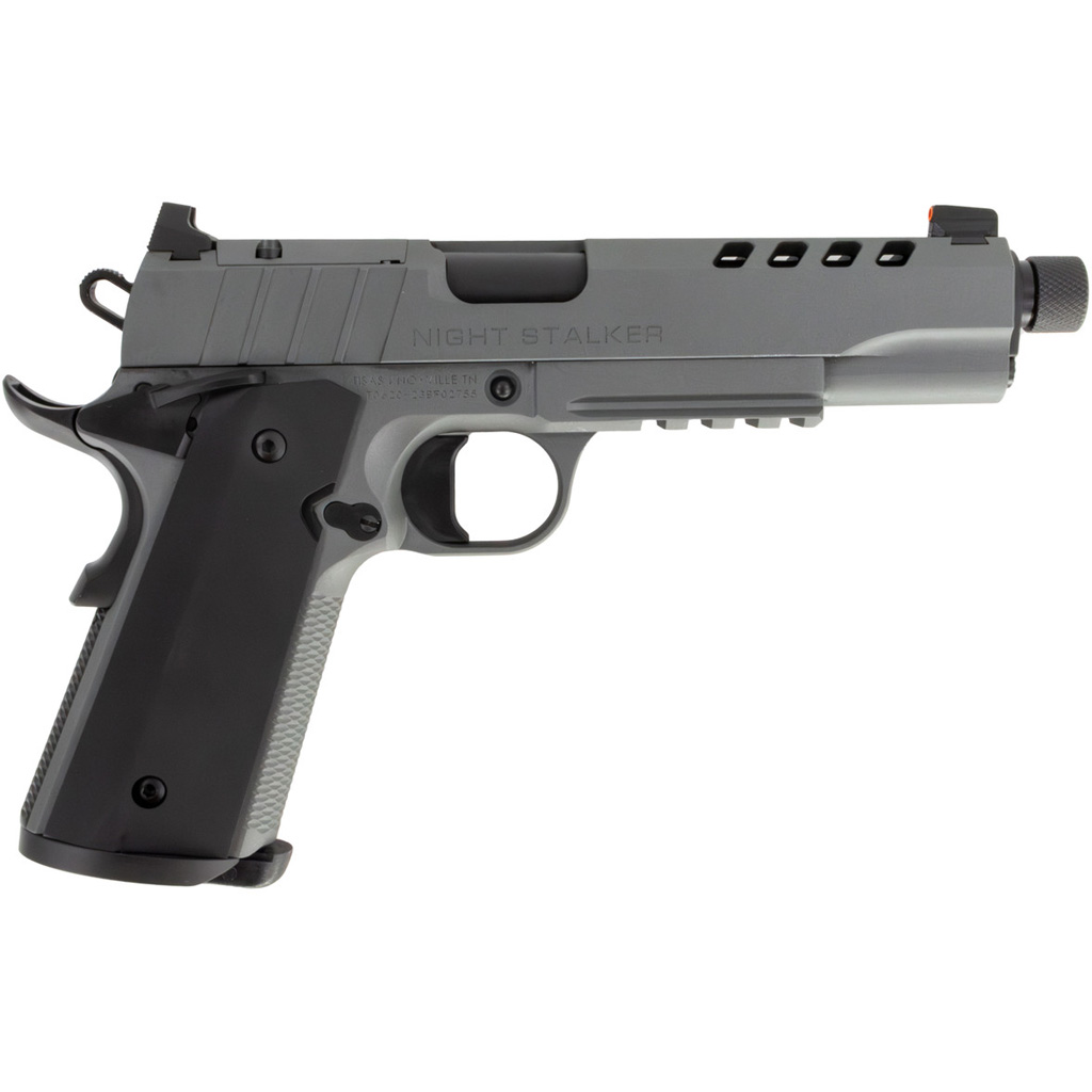 SDS Night Stalker 1911 Pistol 9mm 5 in. Grey Threaded Barrel 8 rd.