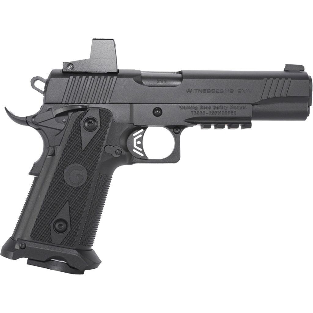 EAA Witness 2311 Government Pistol 10mm 5 in. Black Optics Ready 15 rd.