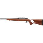 Savage A22 Timber Thumbhole Rifle 22 LR 18 in. Wood 10 rd.