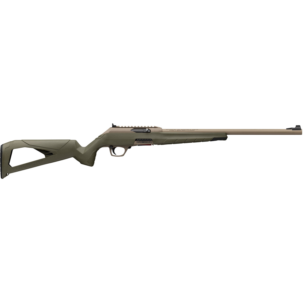 Winchester Wildcat Rimfire Rifle 22 lr 18 in. OD Green/FDE 10 rd. - Image 2