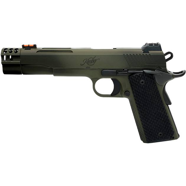 Kimber Rampart Pistol 38 Super 5 in. OD Green 9 rd. Compensated