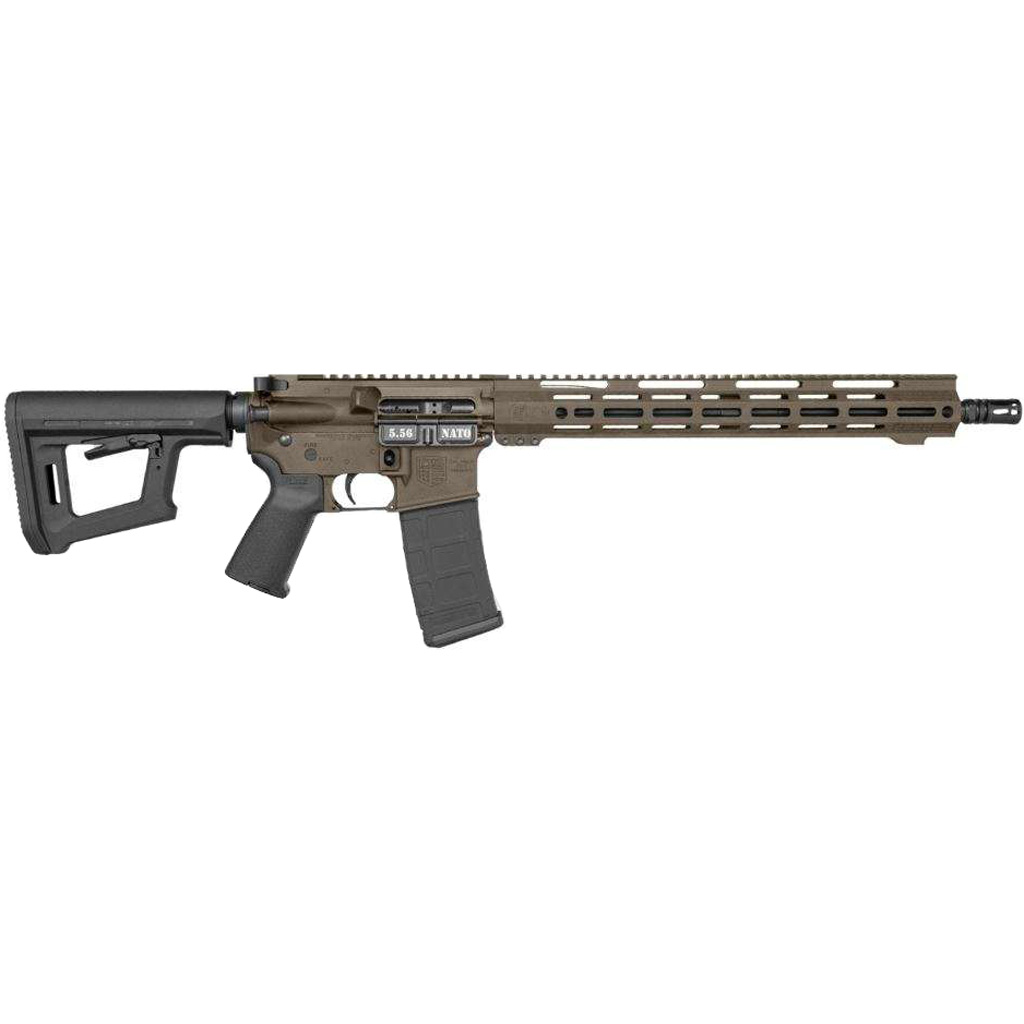Diamondback Carbon DB15 Rifle 5.56 Nato 16in Midnight Bronze 15inM-lok Rail30rd