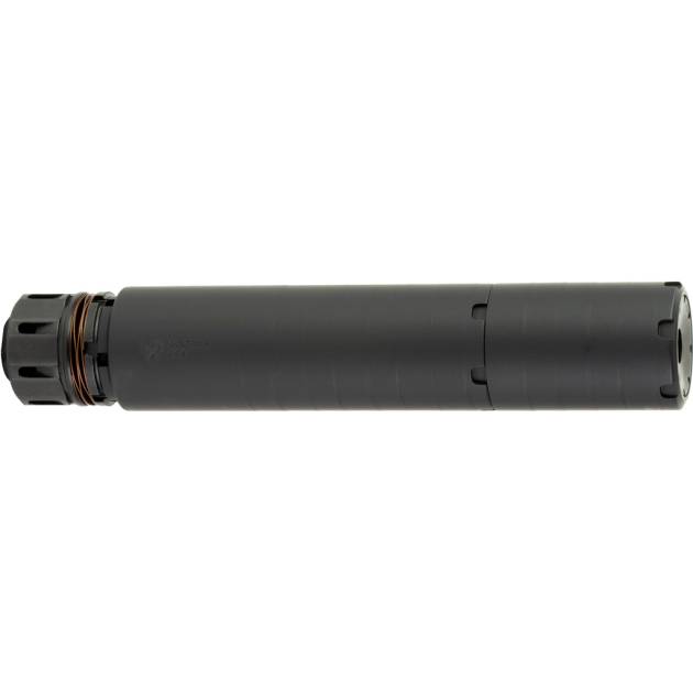 Dead Air Wolfman KMQD Suppressor Kit 9mm w/KeyMicro ADPT & KeyMicro 1/2-28 Brake Black