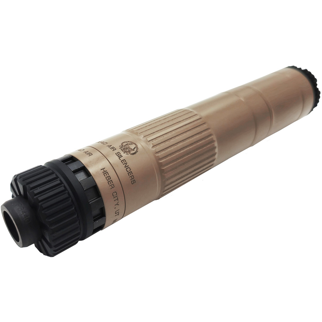 Dead Air Mojave 9 Suppressor 9mm w/ 1/2-28 Piston FDE - Image 3