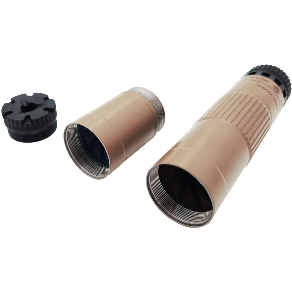 Dead Air Mojave 9 Suppressor 9mm w/ 1/2-28 Piston FDE - Image 2