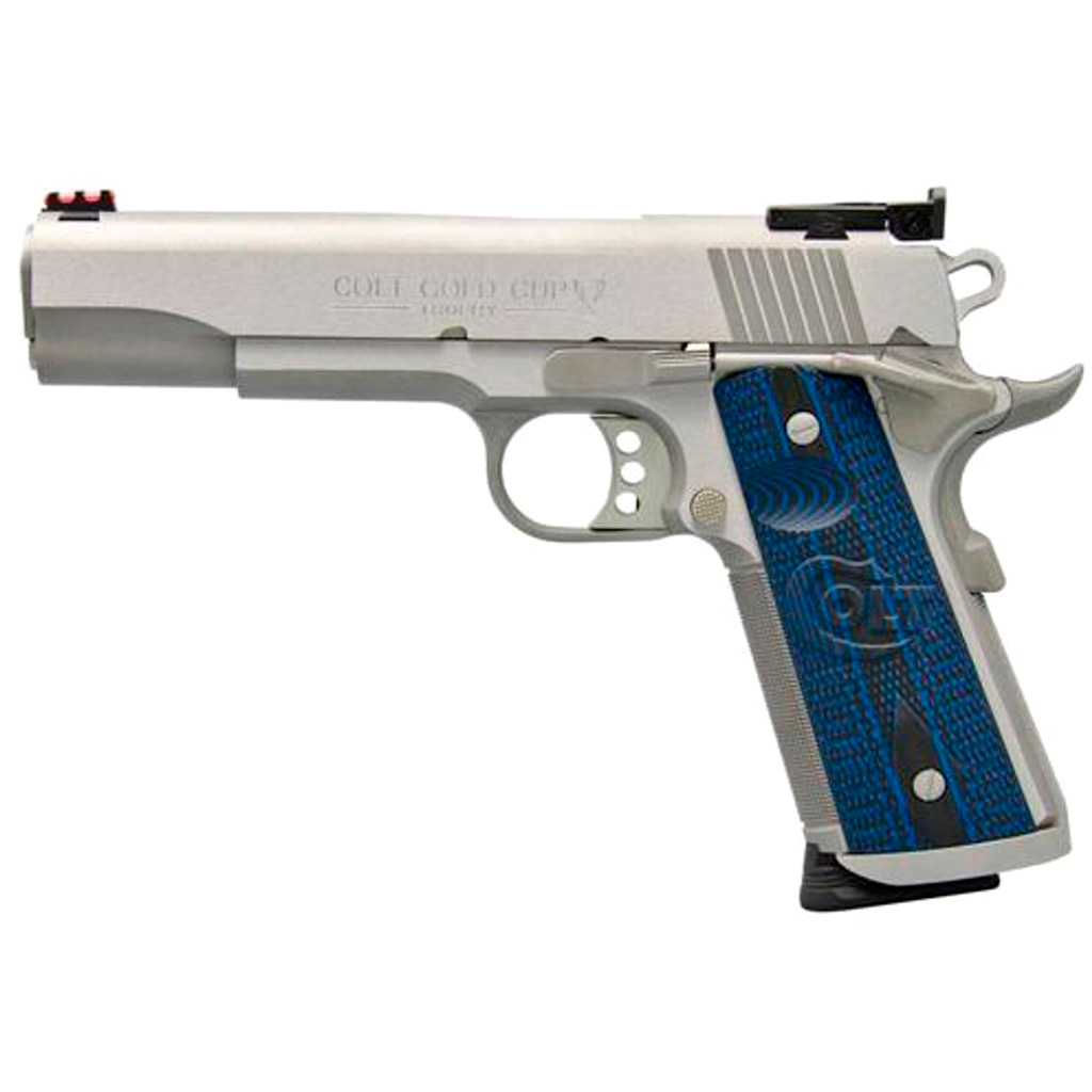Colt 1911 Gold Cup Trophy Pistol 9mm 5 in. Stainless 9 rd.