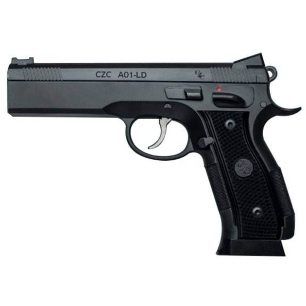 CZ Custom Shop A01-LD Pistol 9mm 4.925 in. Black 19+1 rd.