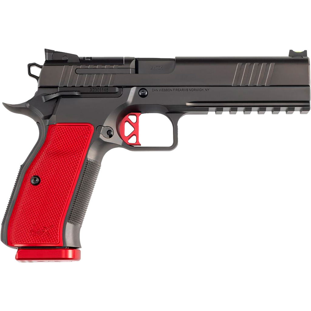 Dan Wesson DWX Optic Ready Pistol 9mm 4.95 in. Black/Red Grips 10+1 rd. - Image 3