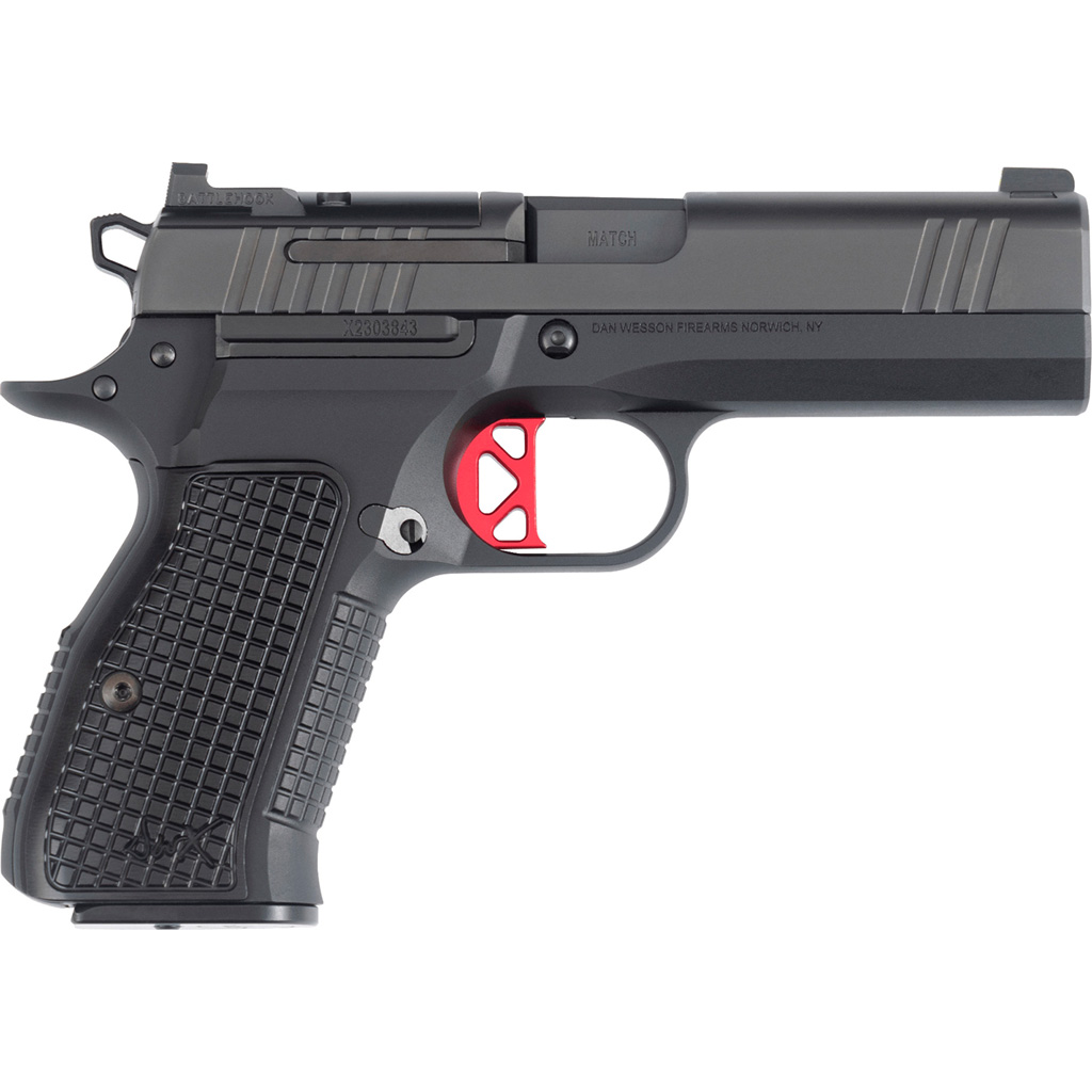 Dan Wesson DWX Compact Optic Ready Pistol 9mm 4 in. Black 10+1 rd. - Image 2