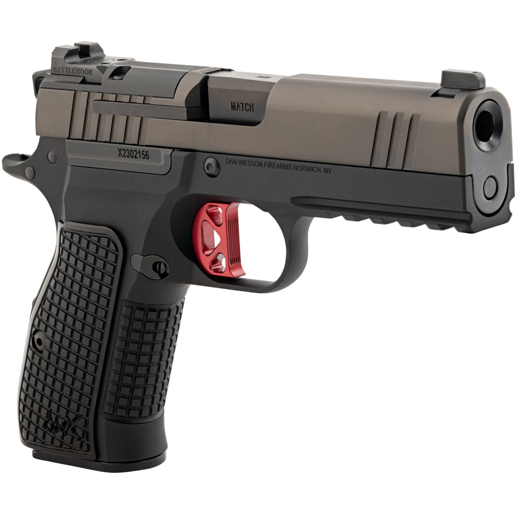 Dan Wesson DWX Compact Optic Ready Pistol 9mm 4 in. Black w/Rail 15+1 rd. - Image 2