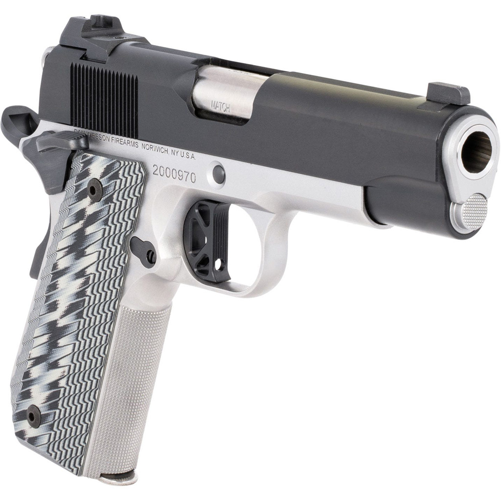 Dan Wesson V-Bob Pistol 45 ACP 4.25 in. Blued Slide/Stainless Slide8+1rd. - Image 3